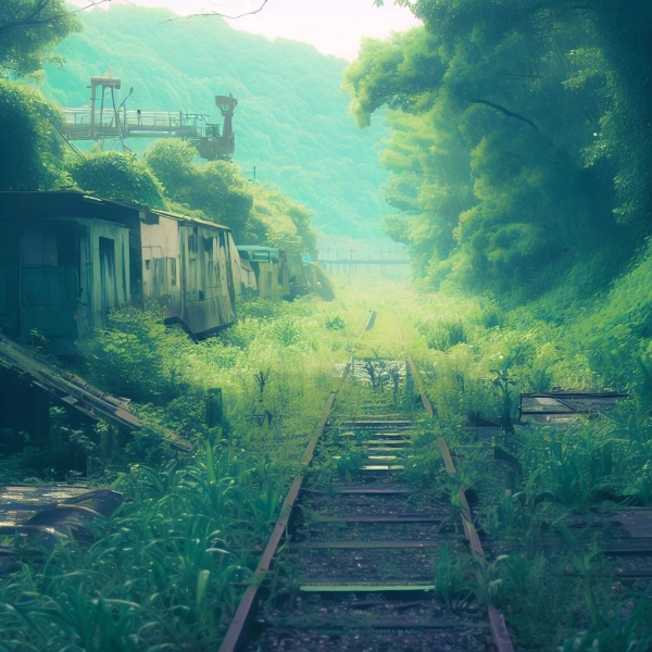 鉄道・廃線風景