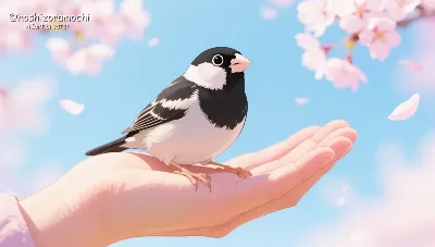 🌸春の訪れを告げる小さな友達