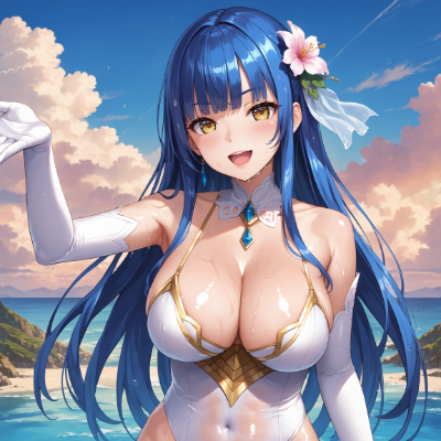 水着のお姉さん