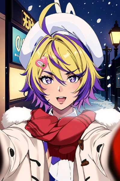 刺杉あいす　ダッフルコート