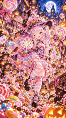 夢咲キャンディ「お菓子の魔女の大暴走」