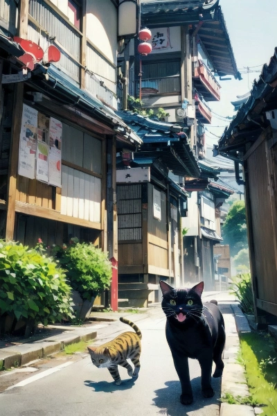 いつもの猫