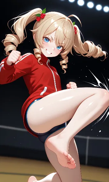 お題:裸足裏 企画参加作品 ジャージお嬢様