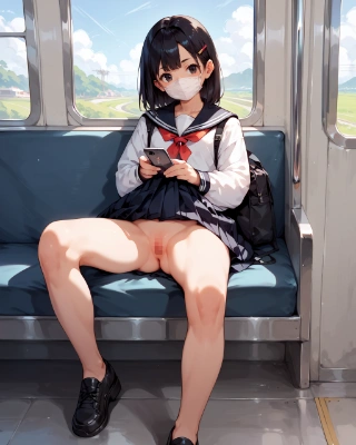 正面の女の子が