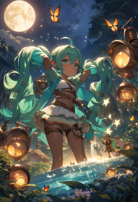 褐色の巨大少女