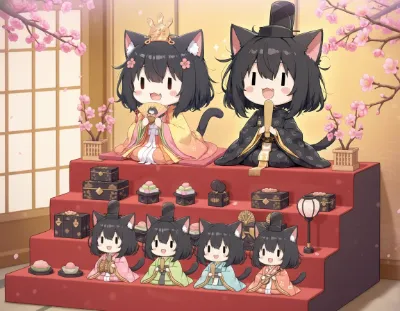 ヘタぐるみひな壇！