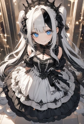 ツインテ少女🤍🖤