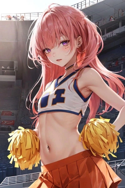 泣きぼくろ②　気怠けそうなチアガール