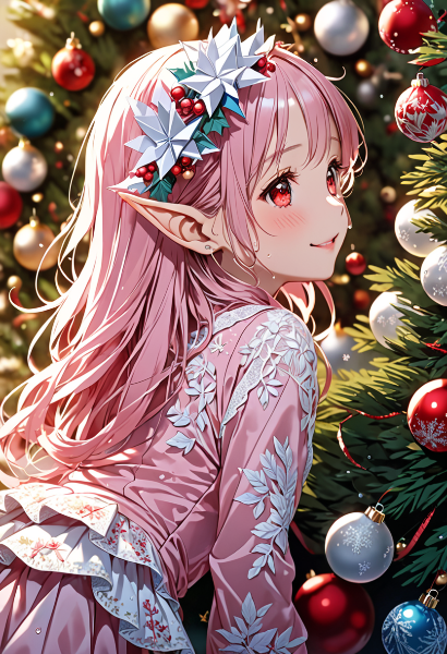 ピンクエルフの聖夜の贈り物