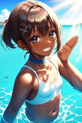 日焼け娘
