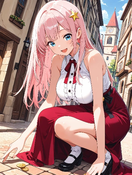 コイン落としたよ