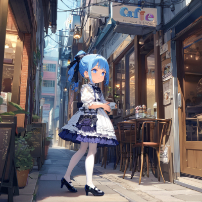 カフェでひと休み