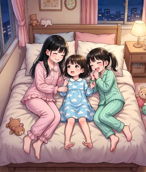 就寝前のひと時（連作19/20）