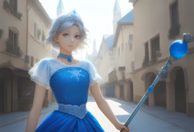 リアリスティック調で魔法少女スターライト・スノー