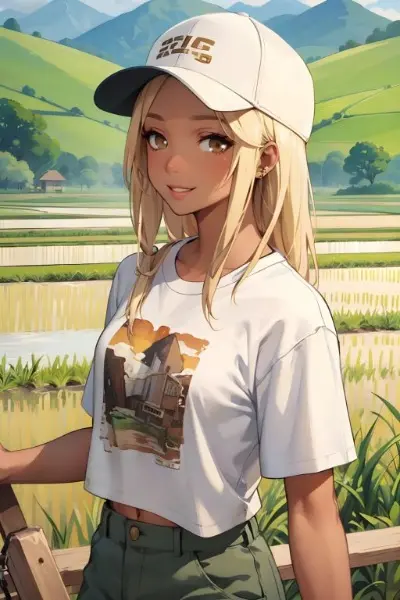 今日の金髪ちゃん