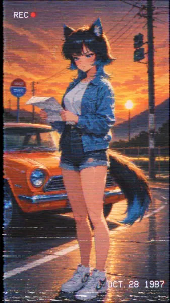 🐺 80年代のホームビデオ 〜なあ、この道さっきも通らなかったか？〜🚗📼