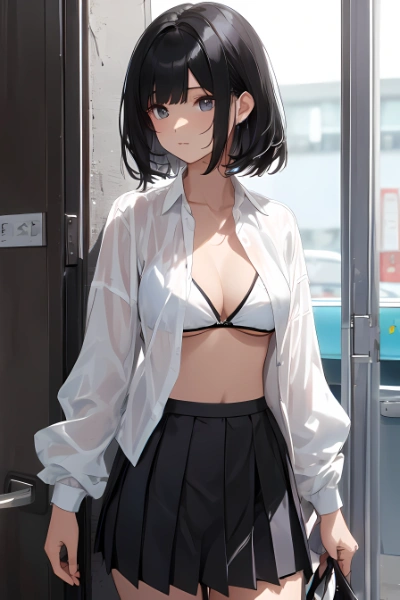 雨でびしょびしょだよ～乾くまで待つ？