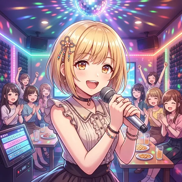 カラオケで輝く！青春の歌声が響く夜