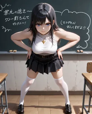 説教する女教師２