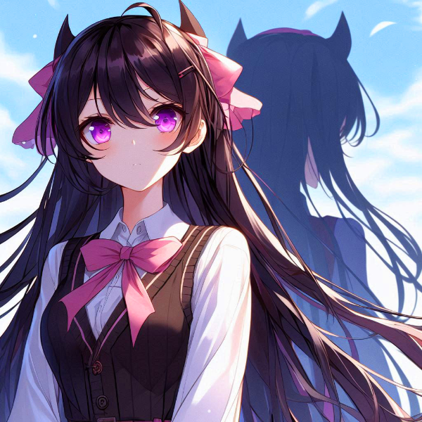 日常生活を送る、女子高校生なうちの子＊その2(6枚)