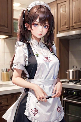 料理美女