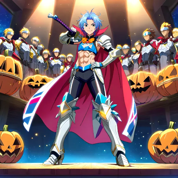 ハロウィンの剣士