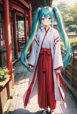 巫女ミクその二