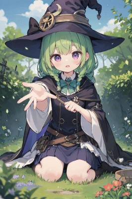 魔法使いの少女