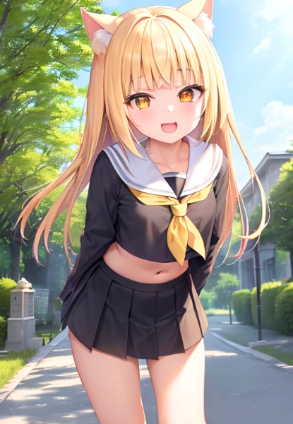 猫耳少女ヒカリユイ