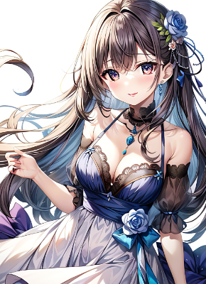 花と少女