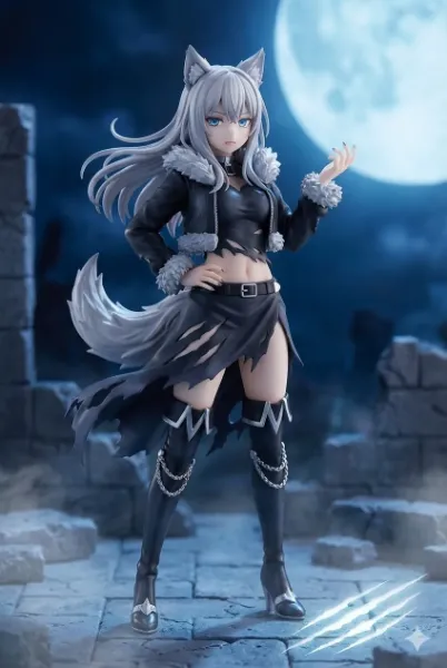 狼娘（クーデレさん × 牙）