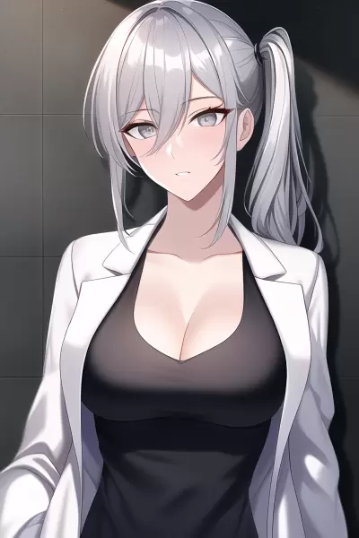 所謂うちの子銀髪サイドテールちゃん(さん)