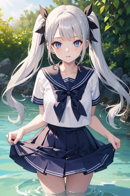 夏を先取り