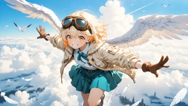 雲を越えて、風を掴む