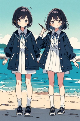 海にお出かけ