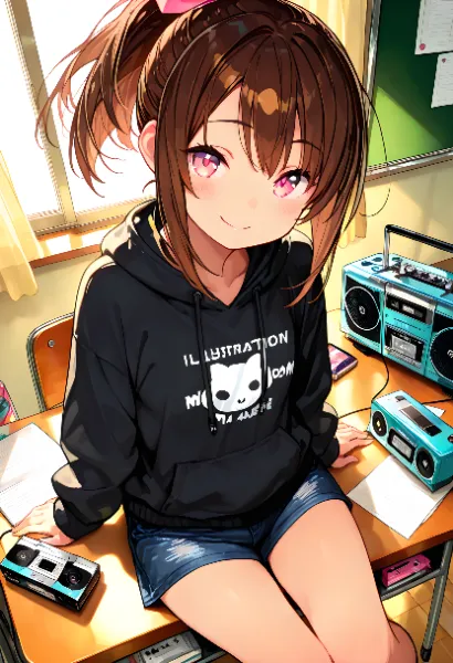 「このカセットテープに入ってる曲凄く良いね♪」