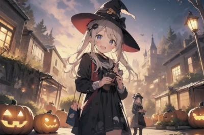 いざハロウィンへ