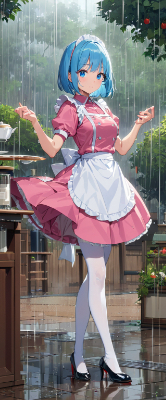 夕立ち