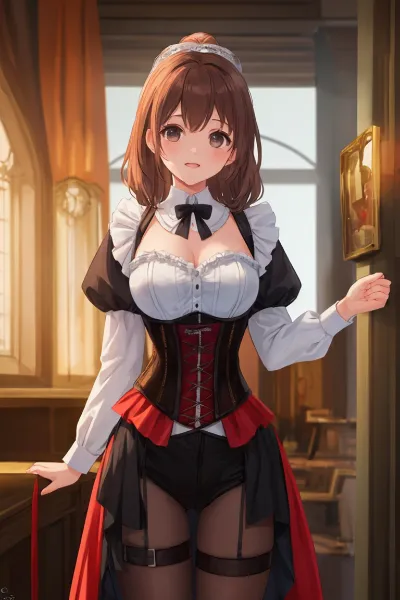 古い屋敷の秘密のメイド