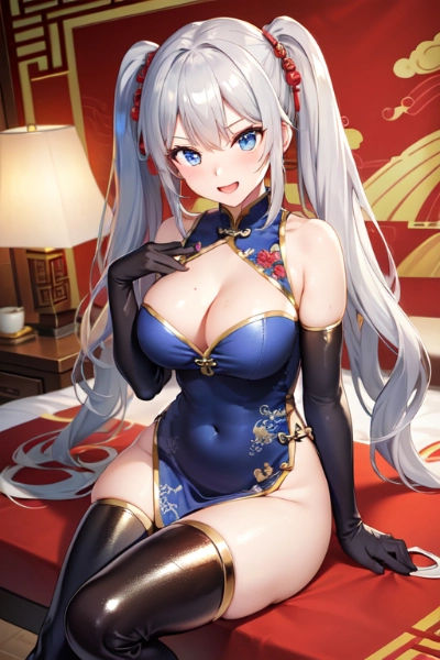 chinese dress girl2