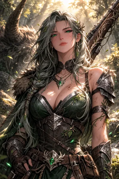 【森は与え、森は奪う――狩猟の女神シルヴァリア】