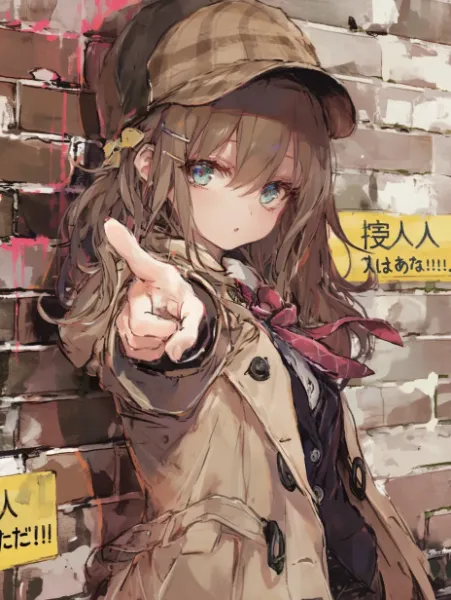 犯人は……、あなただ！！