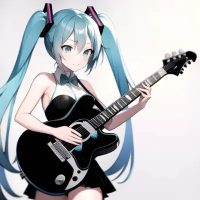 ギター少女初音ミク
