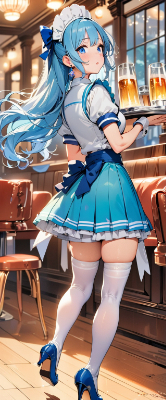 いそがしいウエイトレスさん