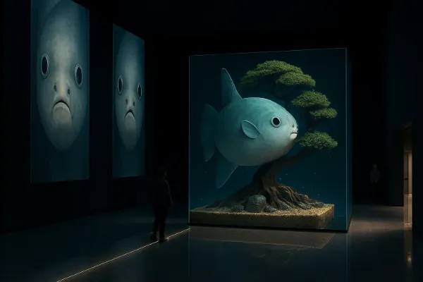マンボウ盆栽展