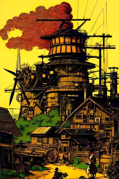 スチームパンク田舎