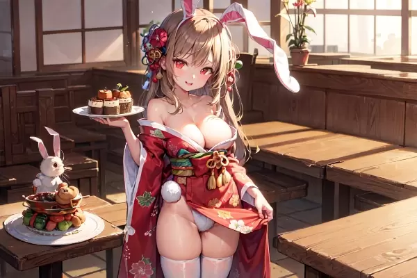 japanese style bunny girl