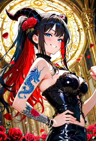 魔界式タトゥーシール