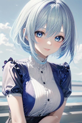 青