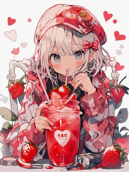 苺ソーダ美味しいよ。